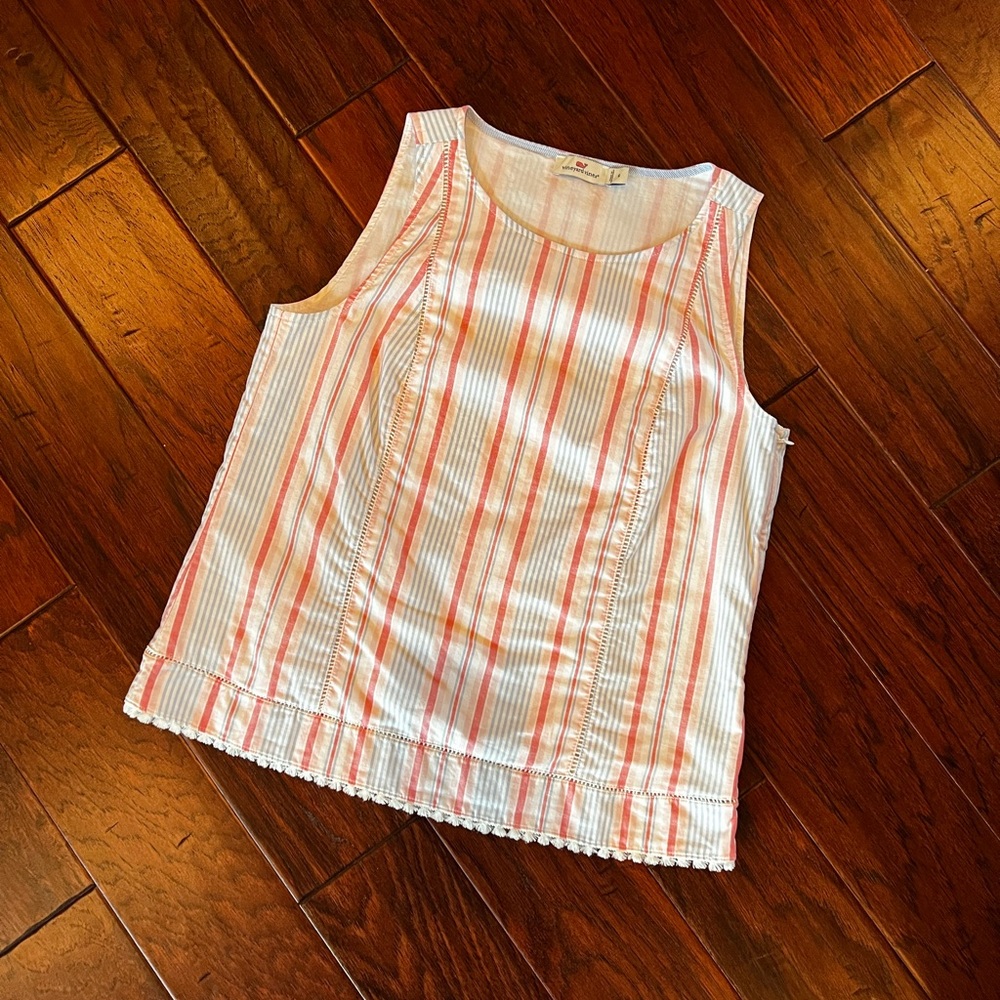 Vineyard Vines Striped Sleeveless stop
